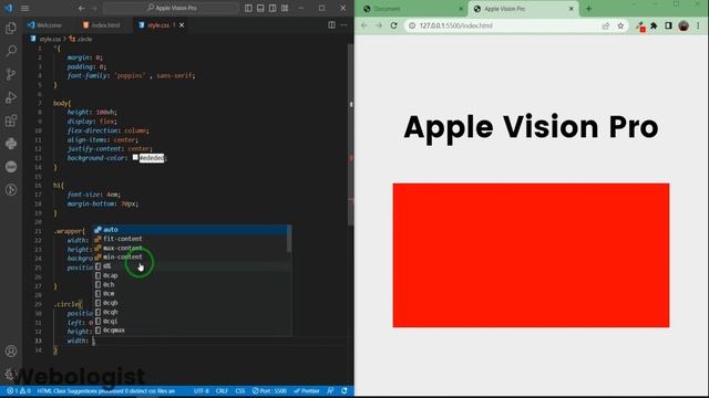 Build Apple Vision Logo Only with CSS смотреть онлайн