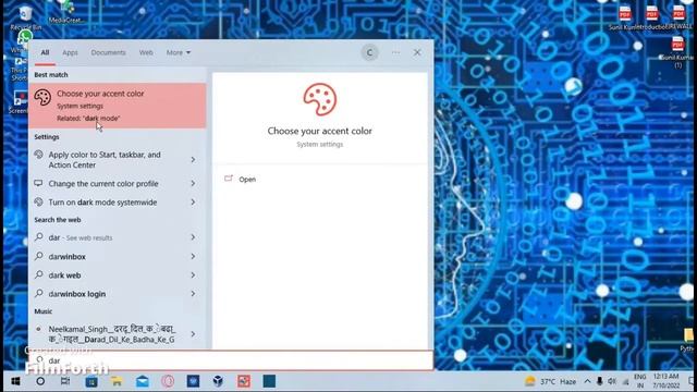 Dark mode on window 10 ,11 смотреть онлайн