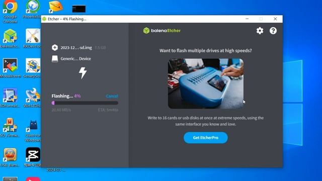 Banana PI BPI M6 Linux image boot from SD card смотреть онлайн