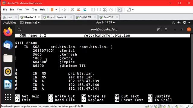 Installation et configuration d’un serveur DNS (Ubuntu 19) PART1 смотреть онлайн