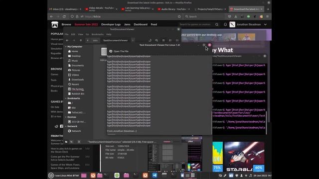 Text Document Viewer For Linux 1.0 is now here! смотреть онлайн