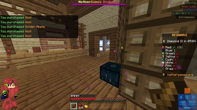 Fist Only Challenge Nethergames Bedwars смотреть онлайн
