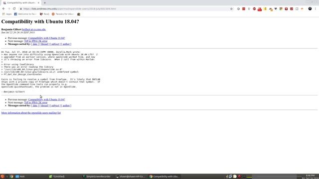 Getting an error in the command line from ubuntu linux from games or other software смотреть онлайн