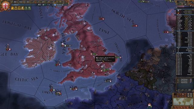 Let's Play Europa Universalis 4 (Make America British Again) part 13 смотреть онлайн