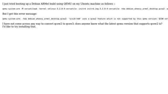 Unix & Linux: qcow2 and qemu-system-arm смотреть онлайн