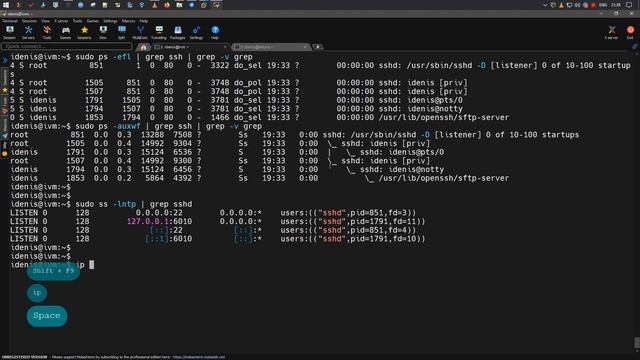Использование SSH | Ubuntu 21.04 смотреть онлайн