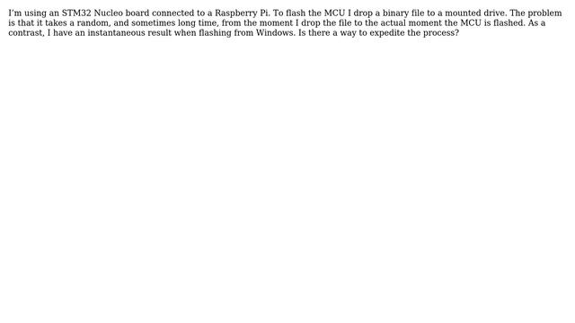 Electronics: Flashing STM32 Nucleo from Raspberry Pi смотреть онлайн