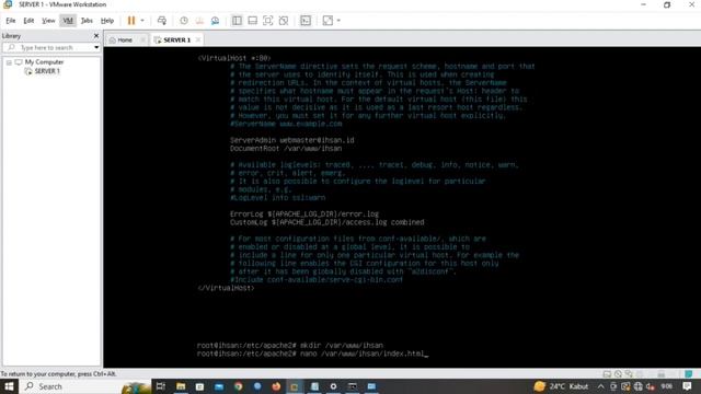 Tutorial Installasi dan Konfigurasi Web Server Menggunakan Packed Apache2 pada Debian 12 смотреть онлайн