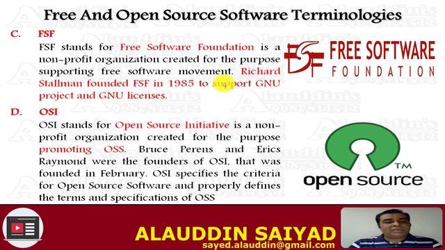 FREE, OPEN SOURCE, PROPRIETARY SOFTWARES смотреть онлайн