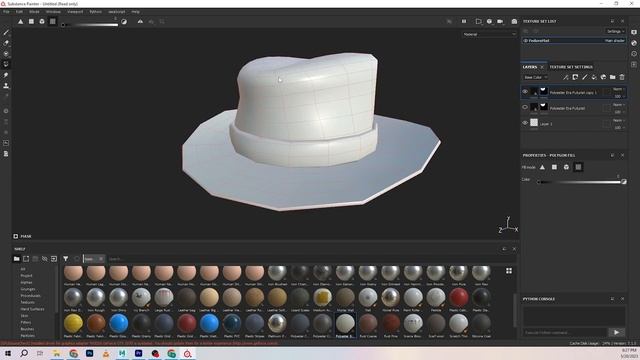 Props for beginners: Fedora hat texturing смотреть онлайн