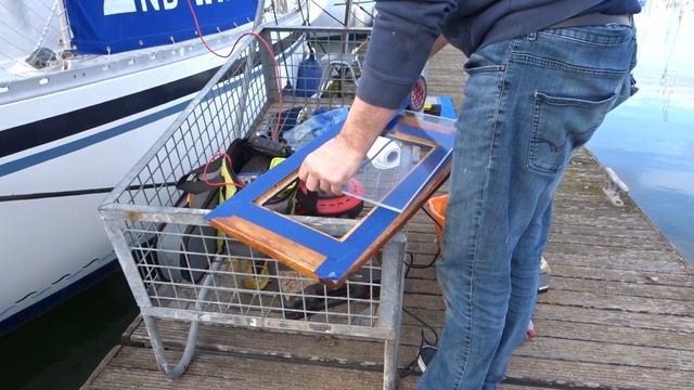SV 2nd Wind Season 3 episode 9. fitting a window in my companion way boards смотреть онлайн