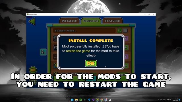 Tutorial on installing and using Geode mod loader! смотреть онлайн
