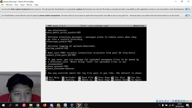 FTP Server di Ubuntu смотреть онлайн