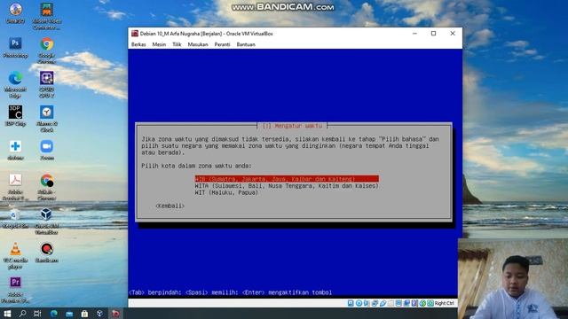 Proses Instalasi Debian 10 di virtual box смотреть онлайн