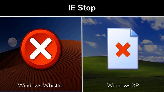 Windows Whistler (Beta) and Windows XP Icon Comparison! смотреть онлайн