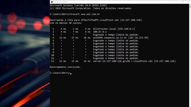 Como Ganhar Tempo Analisando Tráfego de Redes com Tracert смотреть онлайн