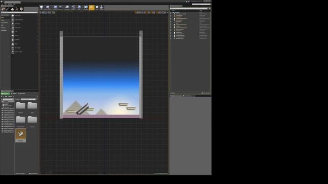 My first experimenting with Unreal Editor (on linux) смотреть онлайн