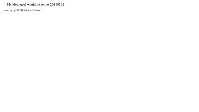 Unix & Linux: How to change the format of a past timestamp? (3 Solutions!!) смотреть онлайн