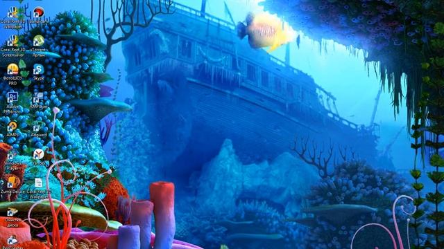 Coral Reef 3D Screensaver смотреть онлайн