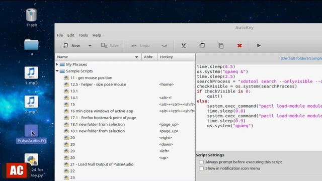 Run Item of AutoKey via Application Menu - Linux Mint Cinnamon смотреть онлайн