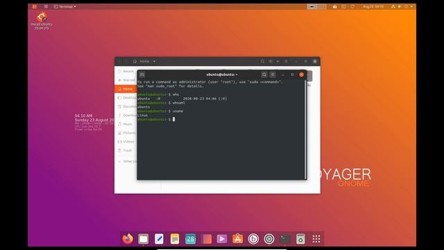 Voyager GE 20.04 LTS try смотреть онлайн