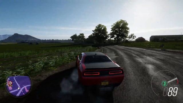 Forza Horizon 4 Dodge Challenger SRT Demon 2018 Gameplay PC смотреть онлайн