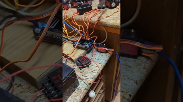 12 servos, python3, and the BBB with ServoCape смотреть онлайн