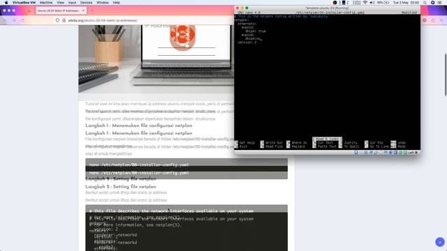 Ubuntu 20.04 IP Address Configuration | Network | смотреть онлайн
