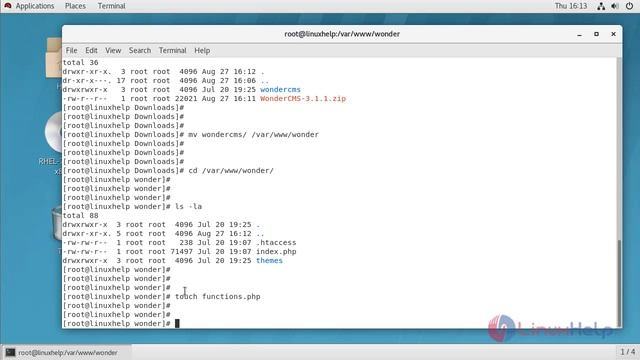 How to Install Wonder CMS on RHEL7.6 смотреть онлайн