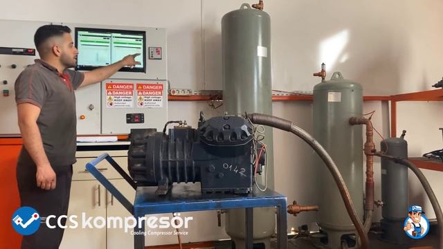 H3000CC DORİN KOMPRESÖR ÇALIŞTIRMA TESTİ- DORIN COMPRESSOR PERFORMANCE TEST-0142