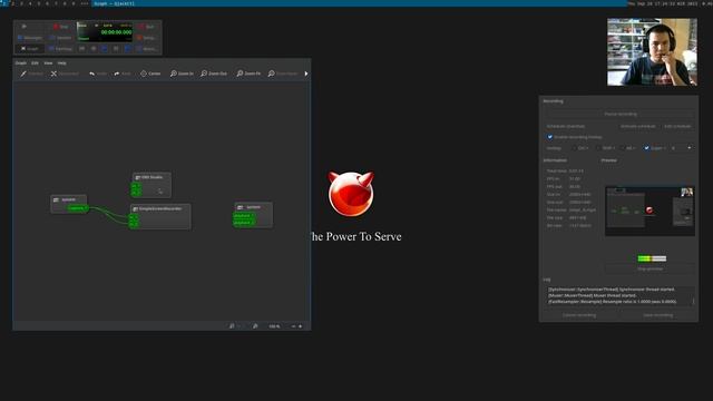 Routing audio input capture menggunakan QjackCtl untuk OBS Studio - FreeBSD смотреть онлайн