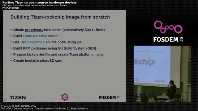 FOSDEM 2015 - Developer Room - Embedded - Pen Hw Tizen смотреть онлайн