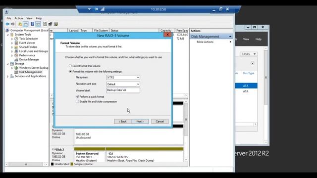 How to Configure Raid 5 on Windows Server смотреть онлайн