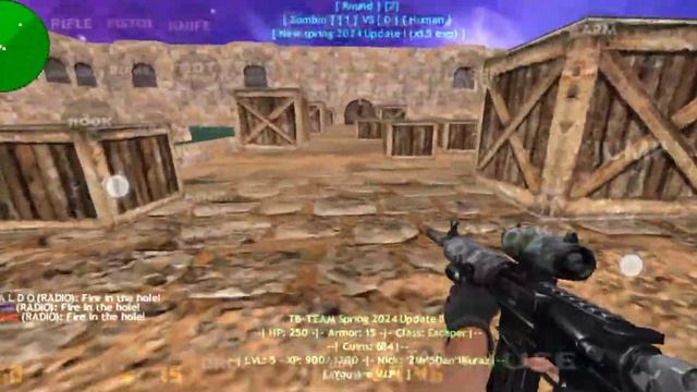 cs 1.6 Android - TB Zombie Escape Spring 2024 | [FREE VIP+LVL+Knife] {map:ze_rushed_dust2_warz} смотреть онлайн