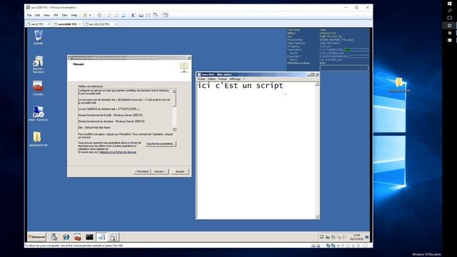 1 créer forest sous windows server 2008 R2 avc dcpromo exe смотреть онлайн