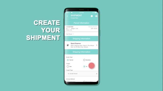 Epost Express APP Tutorial Vietnam смотреть онлайн
