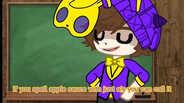 if you spell apple sauce with just a's you can't call it•Meme? смотреть онлайн