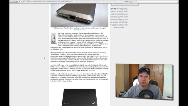 CES 2012: Thunderbolt Devices смотреть онлайн