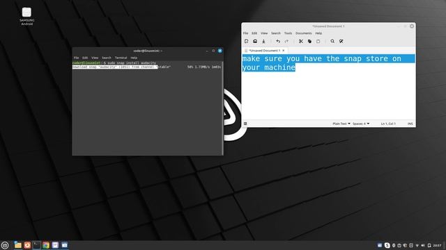How to Install Audacity Linux Mint смотреть онлайн