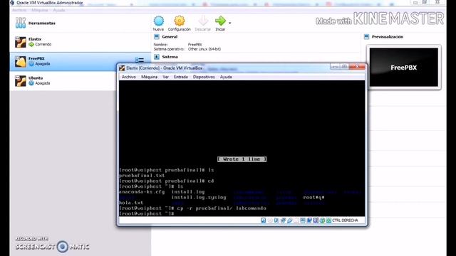 Comandos para linux y, comunicación entre Elastix y Freepbx смотреть онлайн