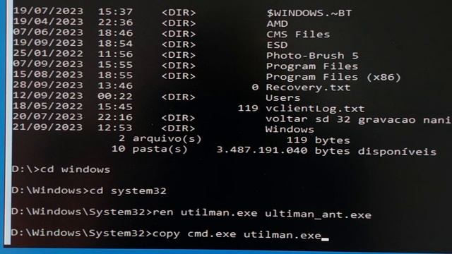 Como quebrar a senha de login de usuário do windows pelo CMD - MELHOR MÉTODO смотреть онлайн
