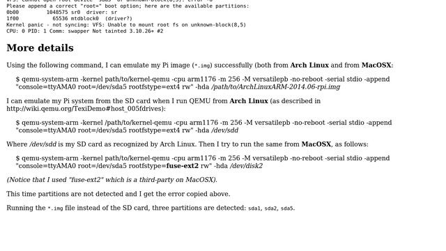 QEMU can emulate SD card from Linux but not from OSX (2 Solutions!!) смотреть онлайн