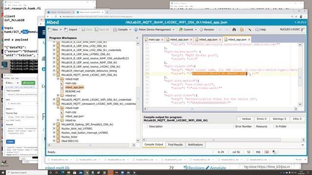 IoTMc44 Lab20 MQTT publishing into IBM Cloud Watson IoT 18min z7 15022021 смотреть онлайн