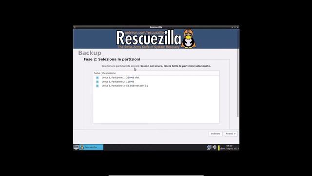 Backup e ripristino di sistema gratis con Rescuezilla смотреть онлайн