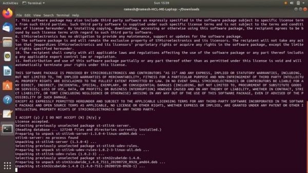 Install STM32CUBEIDE on Linux(UBUNTU)