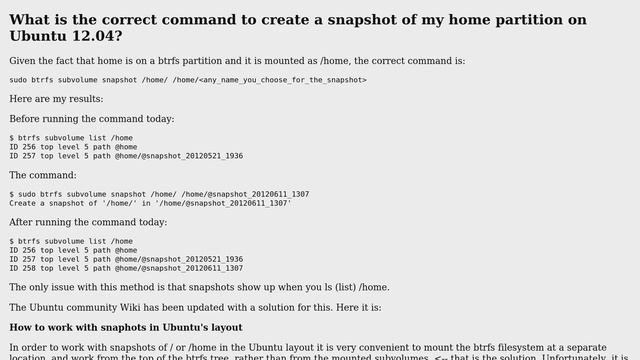 Ubuntu: How to make a btrfs snapshot? (3 Solutions!!) смотреть онлайн