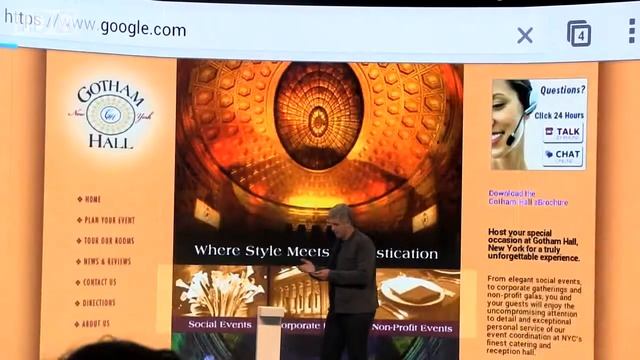 Raw video: Motorola demo thwarted by congested WiFi смотреть онлайн