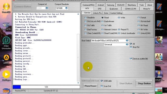 HOW TO READ FIRMWARE USING Miracle Thunder 2 82 gsm x team смотреть онлайн