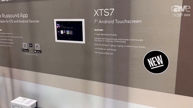 ISE 2022: Russound Talks About Its PoE XTS7 7-inch Android Touch Screen With Google Play Store смотреть онлайн