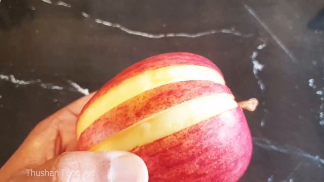 Apple Cutting technicians | Food art work ideas | kỹ thuật cắt táo смотреть онлайн